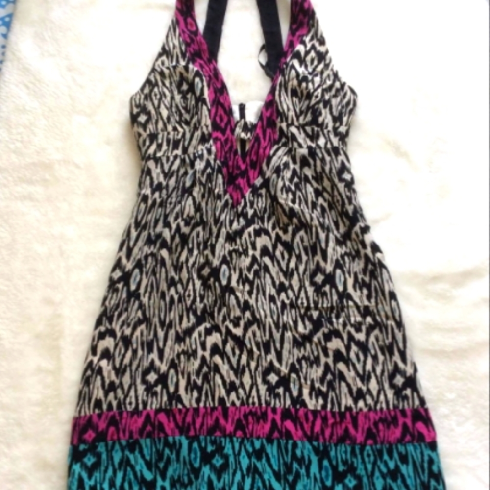 Nanette Lepore SALE Multi Colored Animal Print Dress Size 2